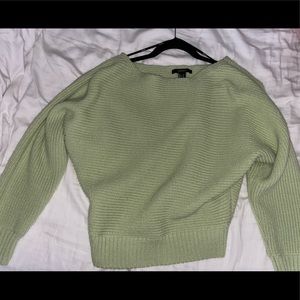 Green sweater